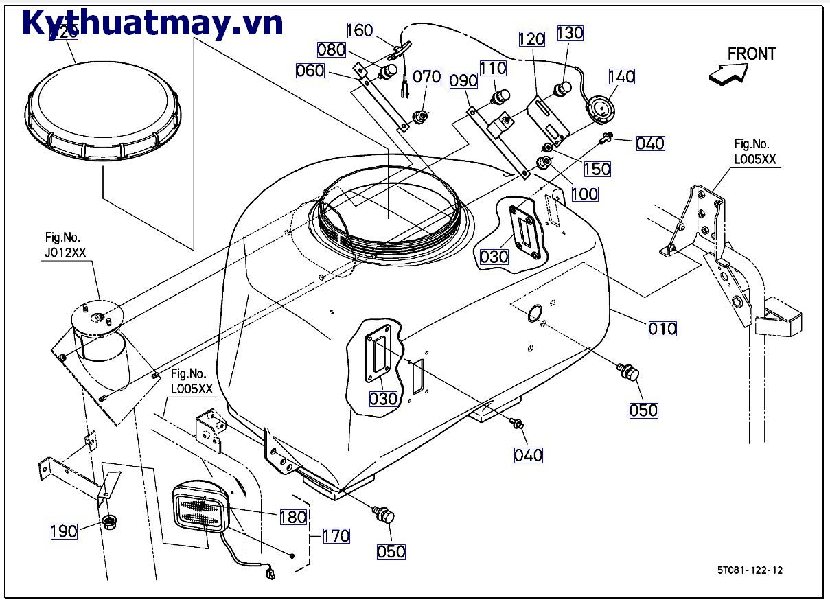 Thân phễu nạp liệu